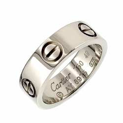 Cartier Love #49 Ring K18 WG White Gold 750