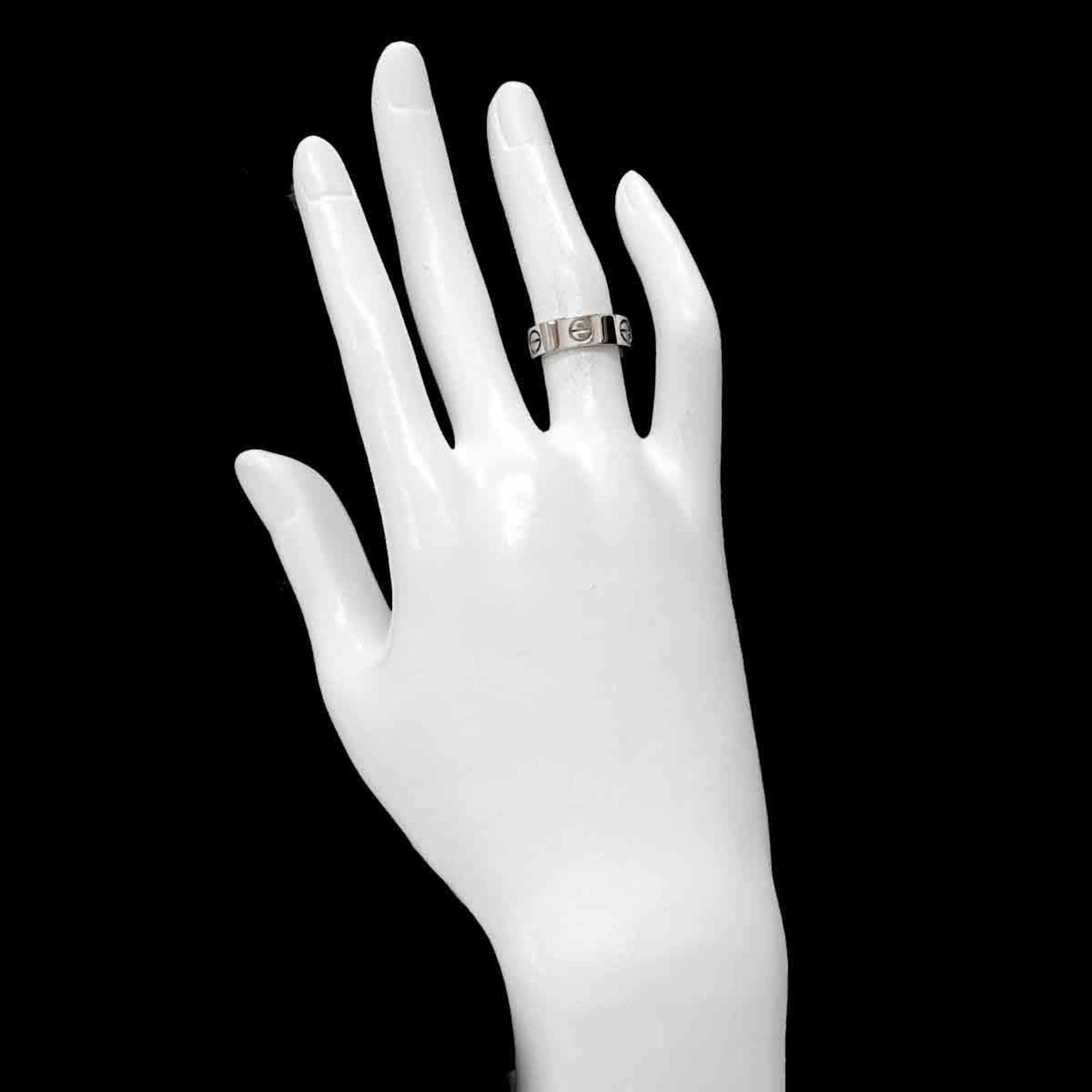 Cartier Love #49 Ring K18 WG White Gold 750