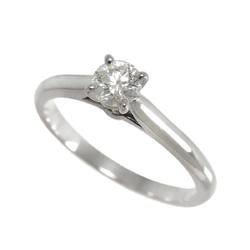 Cartier Solitaire Diamond 0.32ct H VVS2 3EX #48 Ring Pt Platinum