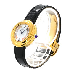 Cartier Must Trinity Vermeil W1010744 Women's Watch White SV925 Quartz