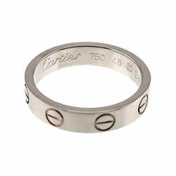 Cartier Love #46 Ring K18 WG White Gold 750 Mini