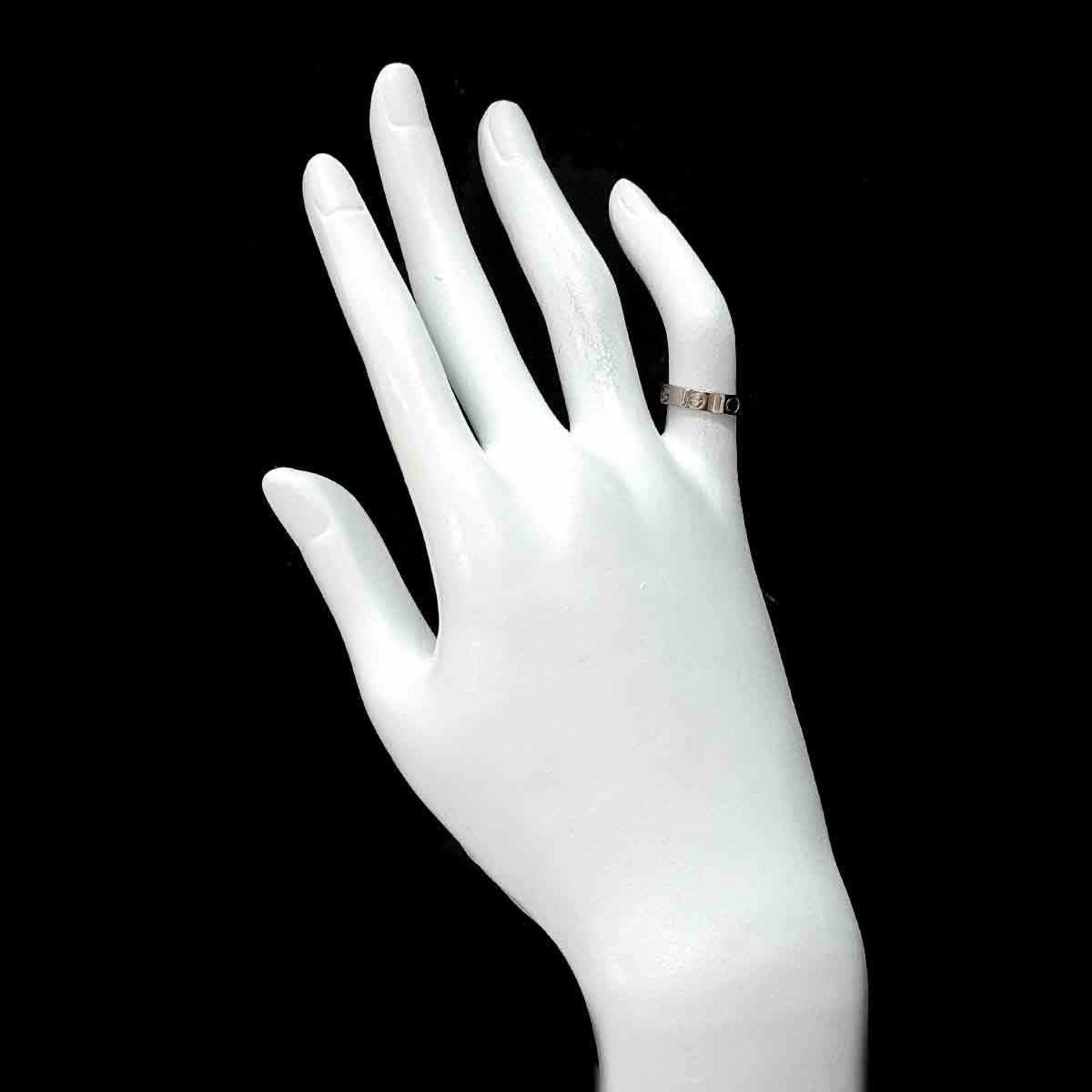 Cartier Love #46 Ring K18 WG White Gold 750 Mini