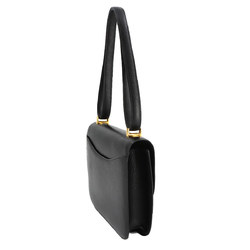 Hermes HERMES Constance 23 Shoulder Bag Ardennes Black Gold Hardware