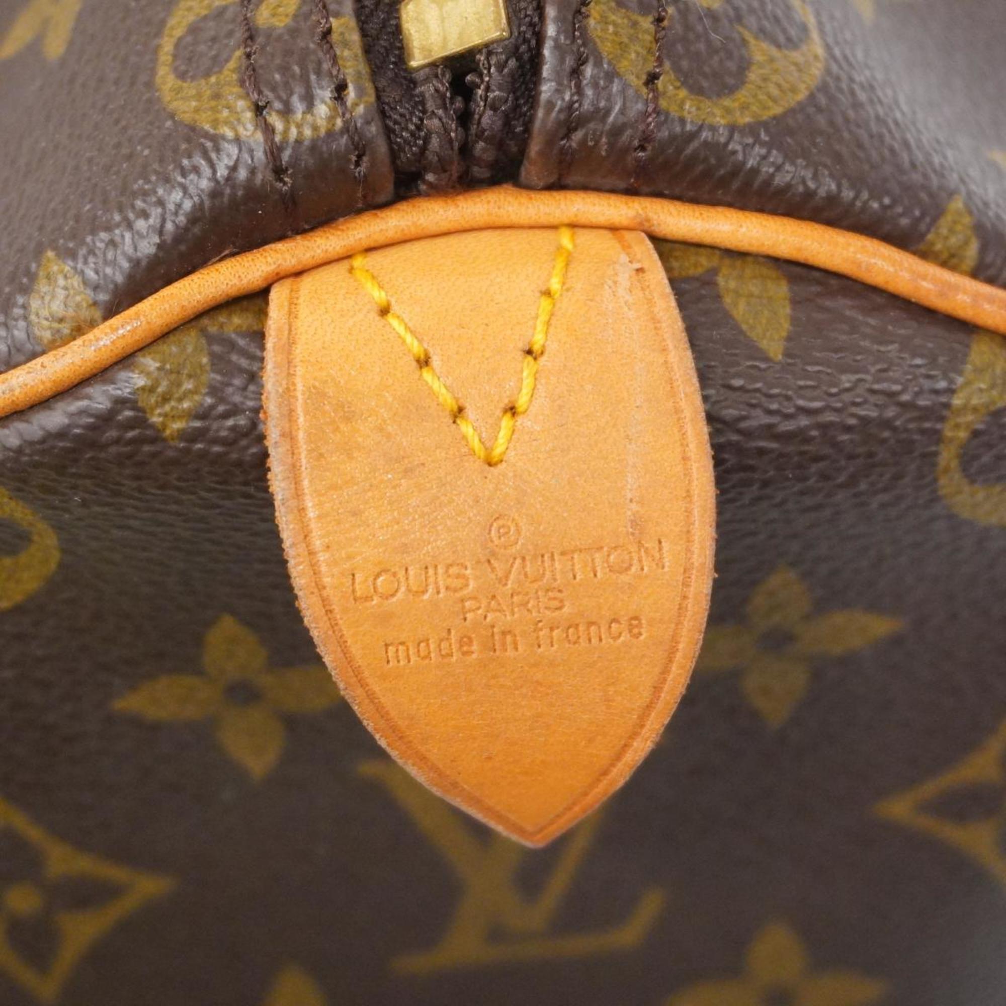 Louis Vuitton Boston Bag Monogram Keepall 50 M41426 Brown Men's Women's