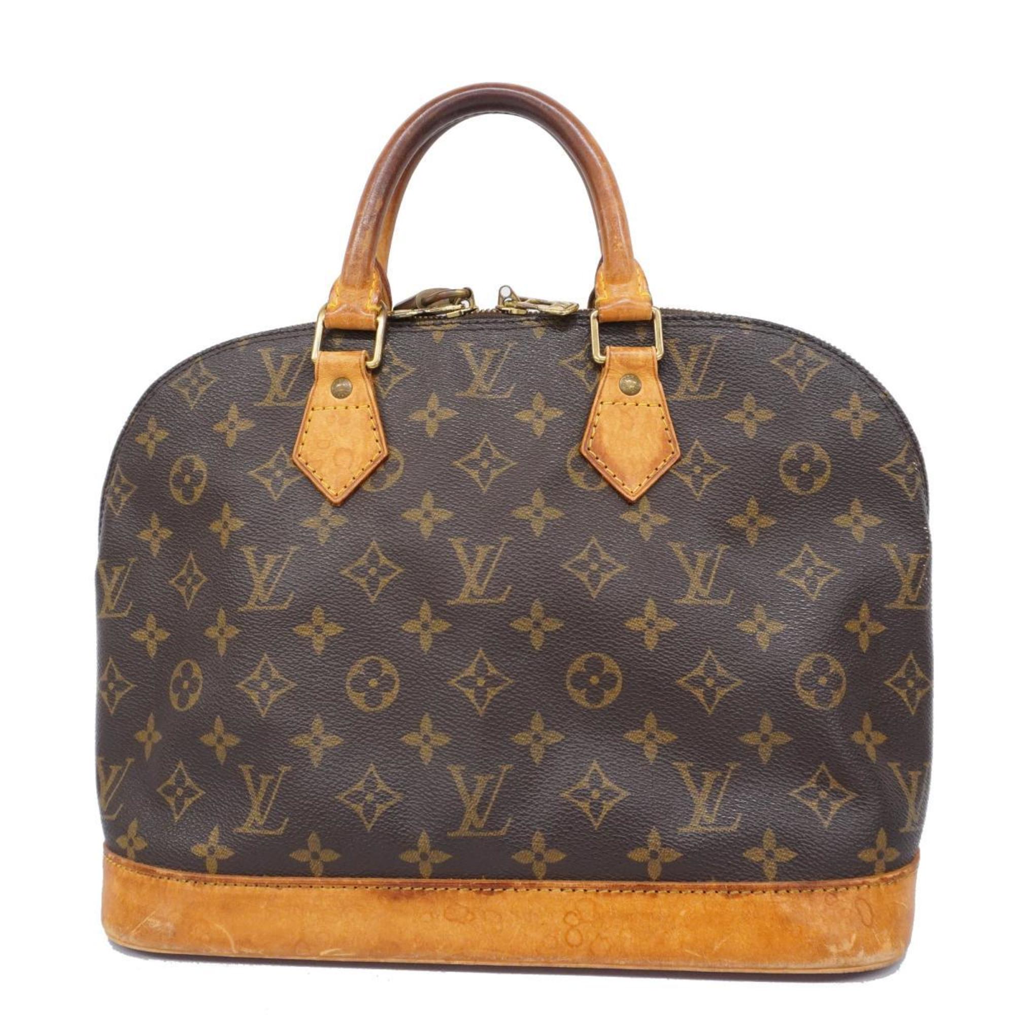 Louis Vuitton handbag Monogram Alma M51130 brown ladies