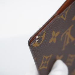 Louis Vuitton Notebook Cover Monogram Pocket M56340 Brown Men's Women's