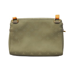 Louis Vuitton Shoulder Bag Monogram Titanium PM M43889 Grey Women's