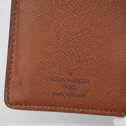 Louis Vuitton Wallet Monogram Portefeuille Viennese M61674 Brown Ladies