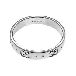 Gucci Icon #19 Ring, K18 WG White Gold 750, Ring