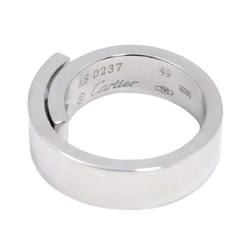 Cartier Anniversary #49 Ring Diamond 1P K18 WG White Gold 750