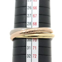 Cartier Trinity #69 Ring K18 YG WG PG 3-row Three Gold 3 colors 750