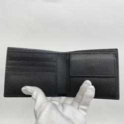 Gucci Wallet GG Marmont 428725 Leather Black Men's