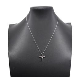 Tiffany Necklace Infinity Cross Pt950 Platinum Women's