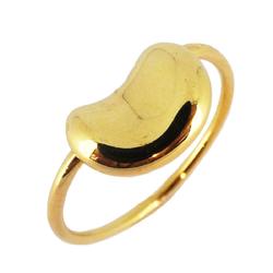 Tiffany Ring Bean K18YG Yellow Gold Ladies