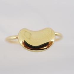 Tiffany Ring Bean K18YG Yellow Gold Ladies