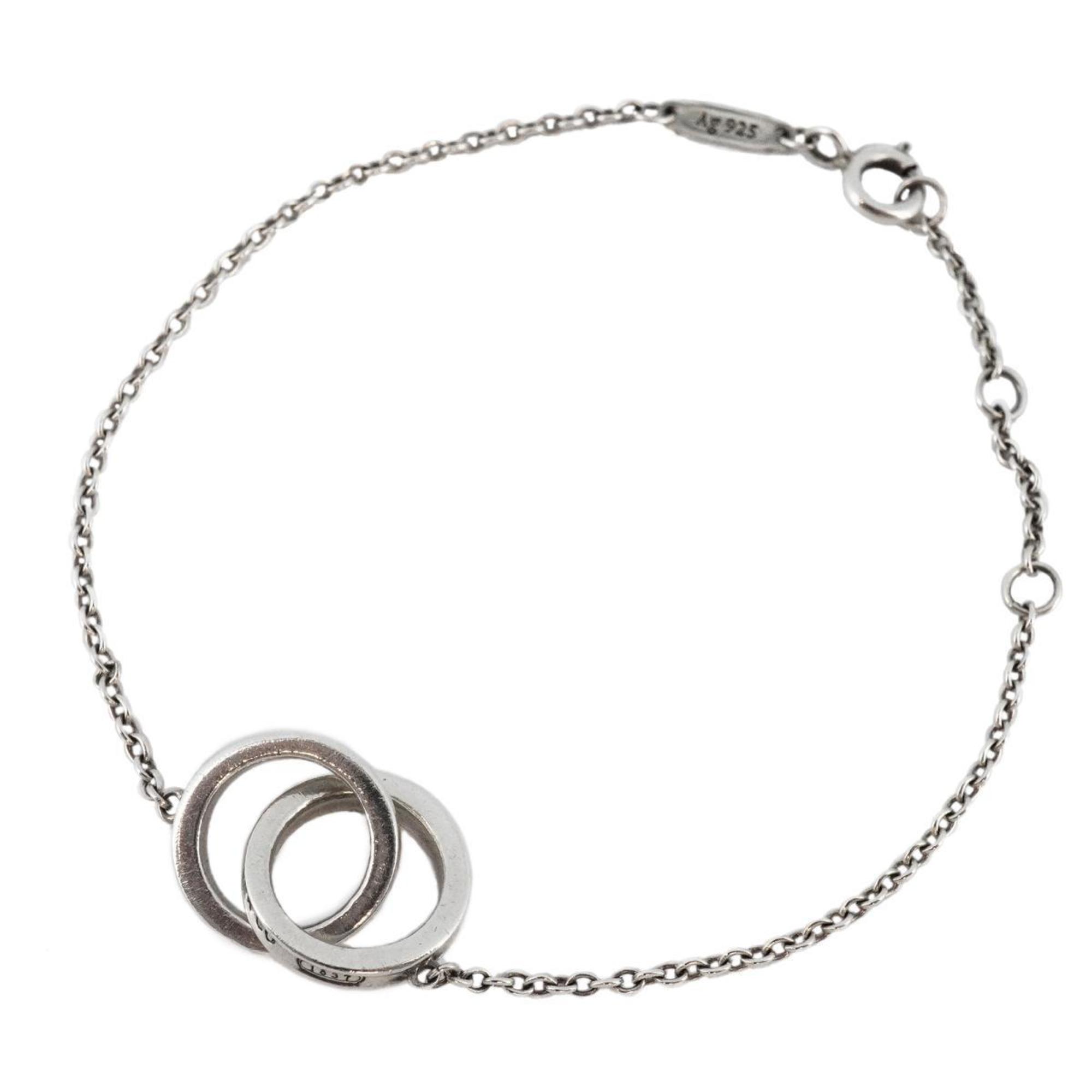 Tiffany Bracelet Interlocking 925 Silver Women's