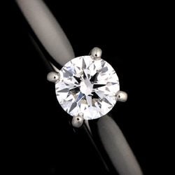 Cartier Solitaire Diamond 0.23ct D VS1 EX #51 Ring Pt Platinum