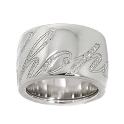 Chopard Dissimo Ring Diamond K18WG White Gold 750 Heart