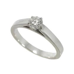 CHAUMET Frisson Diamond 0.39ct F VVS2 VG Ring Pt Platinum