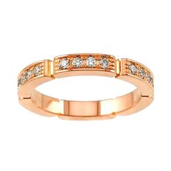 Cartier Maillon Panthere #47 Ring Diamond K18 PG Pink Gold 750