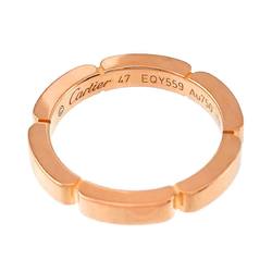 Cartier Maillon Panthere #47 Ring Diamond K18 PG Pink Gold 750