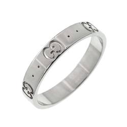 Gucci Icon #20 Ring, K18 WG White Gold 750, Ring