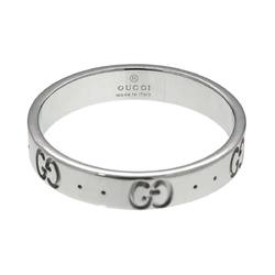 Gucci Icon #20 Ring, K18 WG White Gold 750, Ring