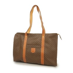 Celine Tote Bag Macadam Brown Women's