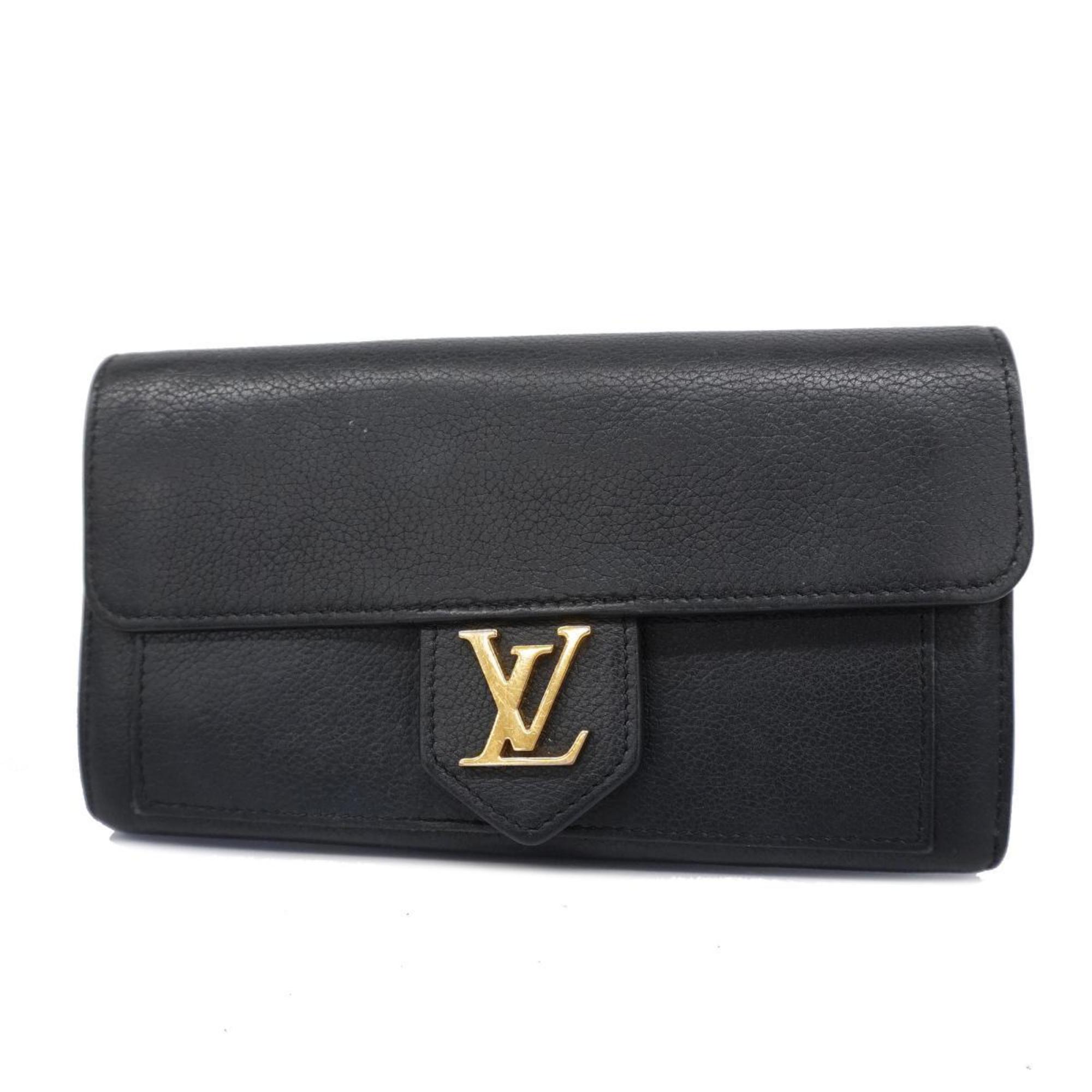 Louis Vuitton Long Wallet Parnassus Portefeuille Rock Me M60861 Noir Ladies