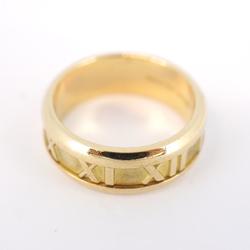 Tiffany Ring Atlas K18YG Yellow Gold Ladies