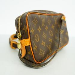 Louis Vuitton Shoulder Bag Monogram Pochette Marly Bandouliere M51828 Brown Women's