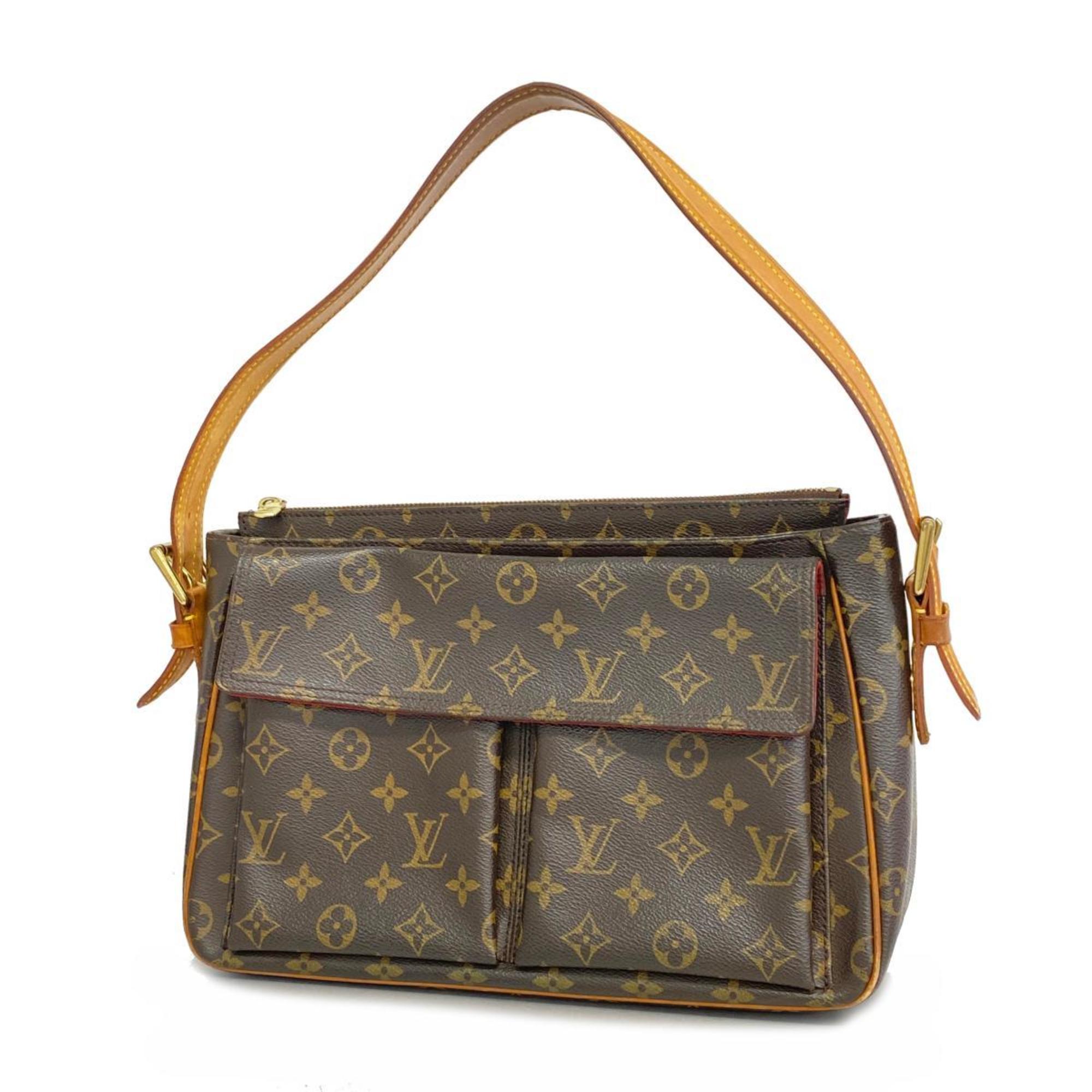 Louis Vuitton Shoulder Bag Monogram Vivacite GM M51163 Brown Ladies