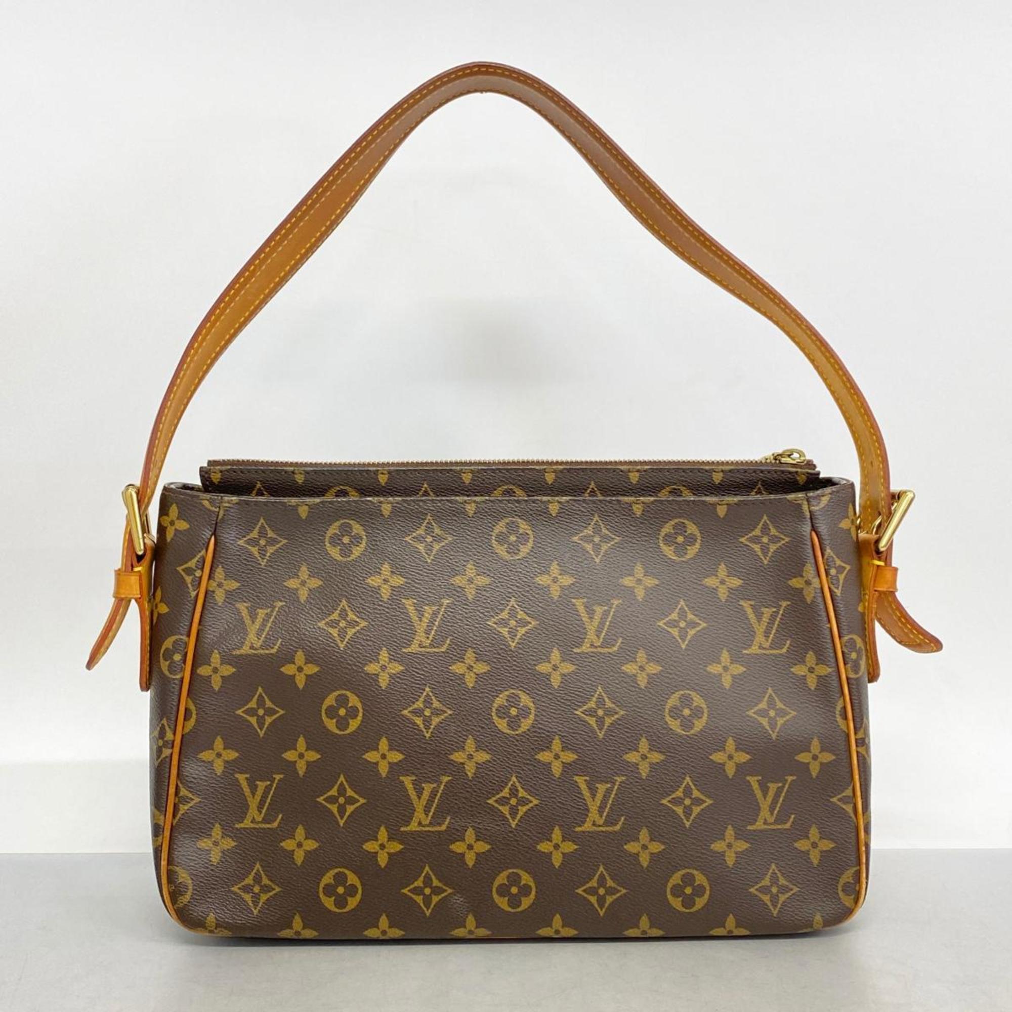 Louis Vuitton Shoulder Bag Monogram Vivacite GM M51163 Brown Ladies