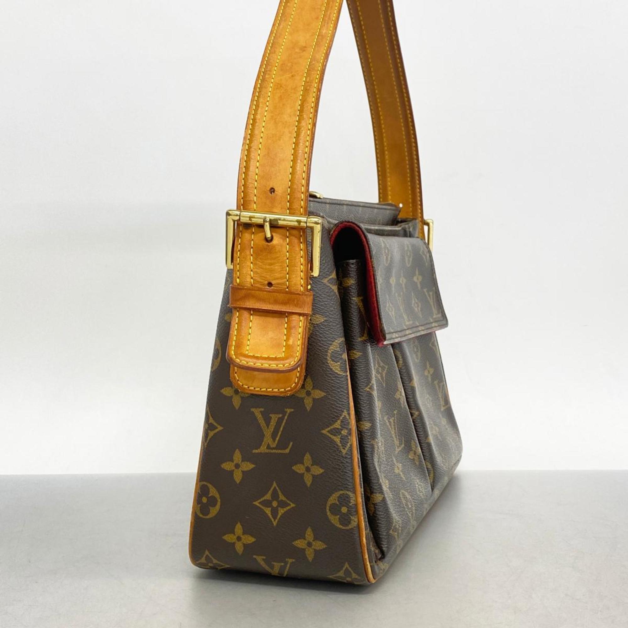 Louis Vuitton Shoulder Bag Monogram Vivacite GM M51163 Brown Ladies