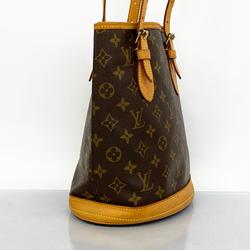 Louis Vuitton Tote Bag Monogram Bucket PM M42238 Brown Women's