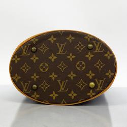 Louis Vuitton Tote Bag Monogram Bucket PM M42238 Brown Women's