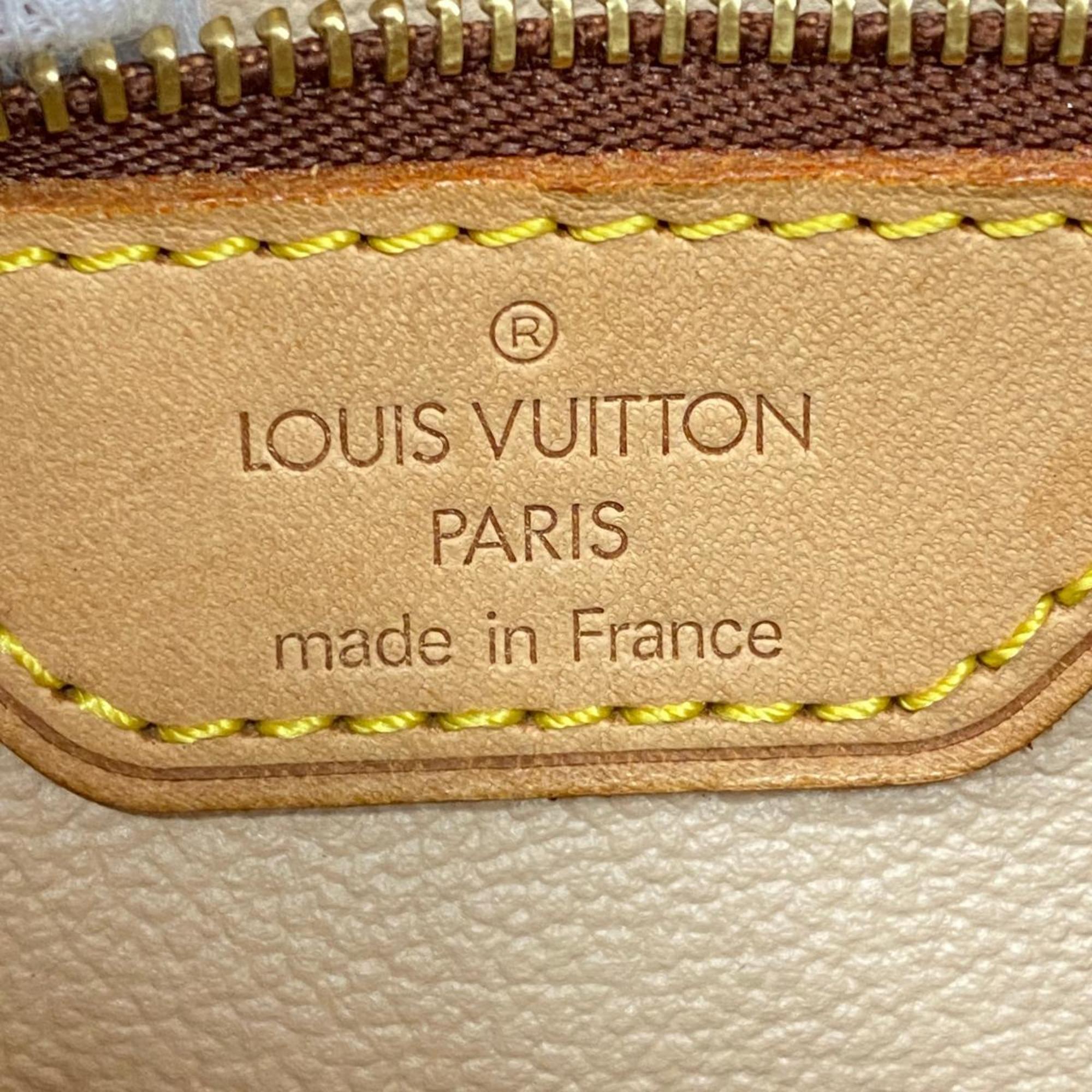 Louis Vuitton Tote Bag Monogram Bucket PM M42238 Brown Women's