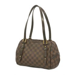 Louis Vuitton Shoulder Bag Damier Rivington PM N41157 Ebene Ladies