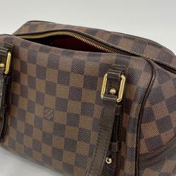 Louis Vuitton Shoulder Bag Damier Rivington PM N41157 Ebene Ladies