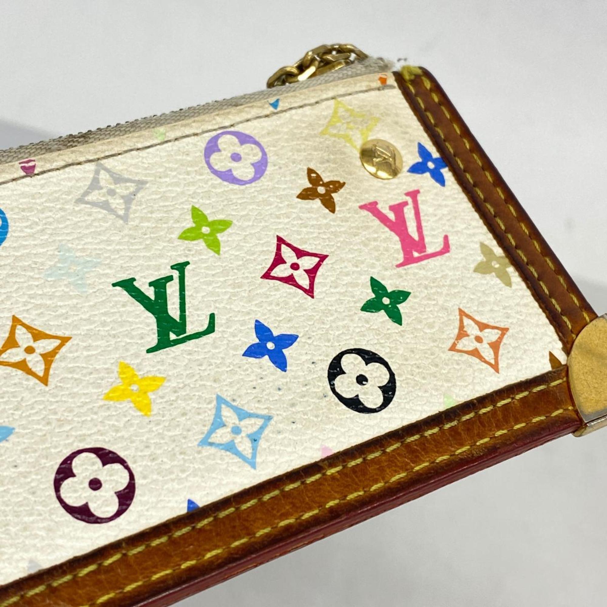 Louis Vuitton Wallet/Coin Case Monogram Multicolor Pochette Cle M92655 Bron Ladies