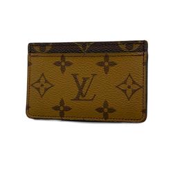 Louis Vuitton Business Card Holder/Card Case Monogram Reverse Porte Carte Sample M69161 Brown Women's