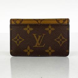 Louis Vuitton Business Card Holder/Card Case Monogram Reverse Porte Carte Sample M69161 Brown Women's