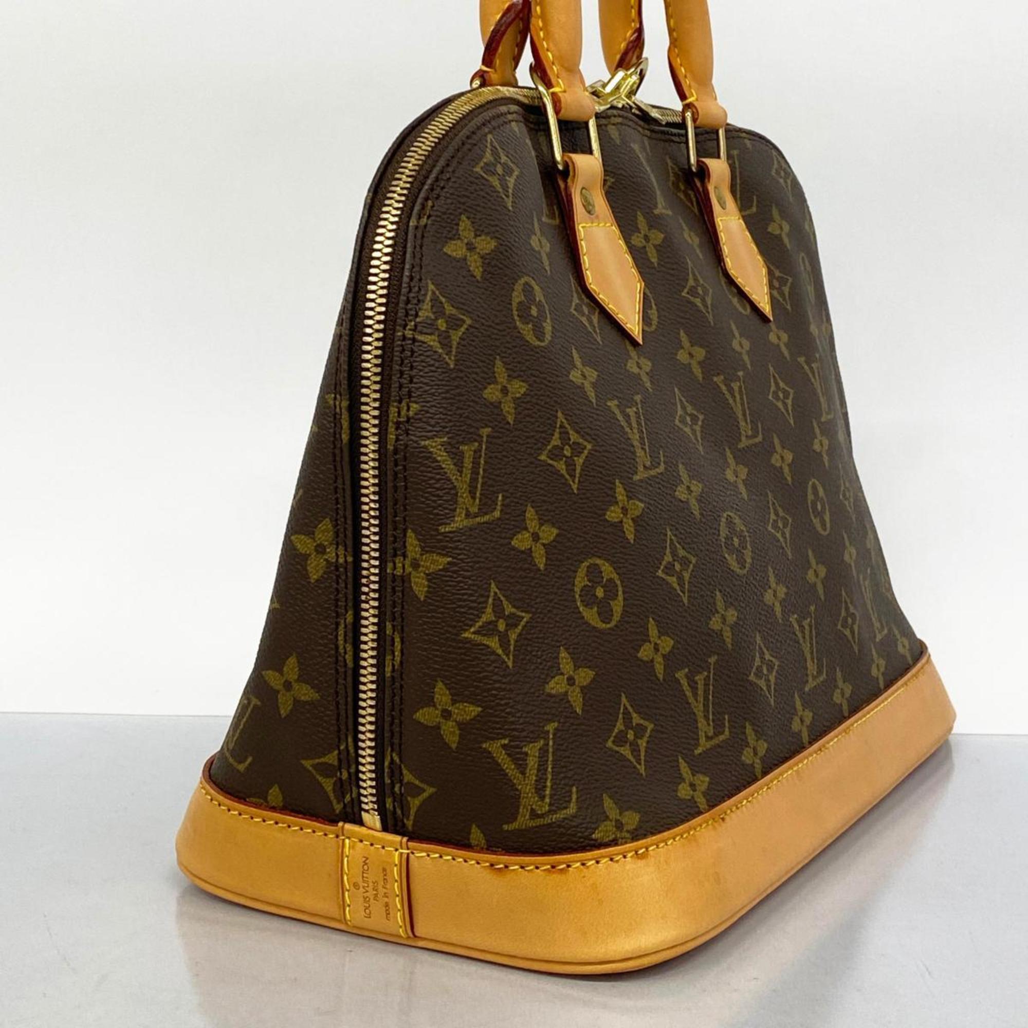 Louis Vuitton handbag Monogram Alma M51130 brown ladies