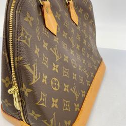 Louis Vuitton handbag Monogram Alma M51130 brown ladies