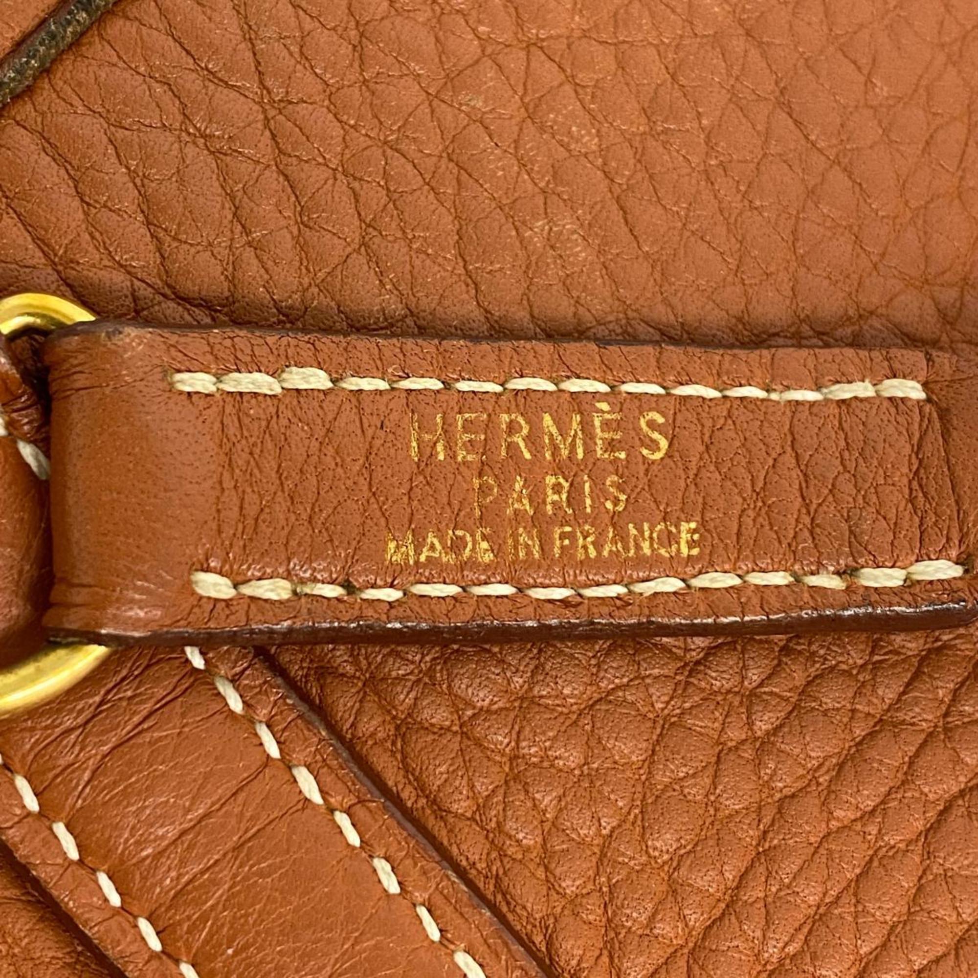 Hermes Shoulder Bag Trim 31 □A Stamp Togo Gold Ladies