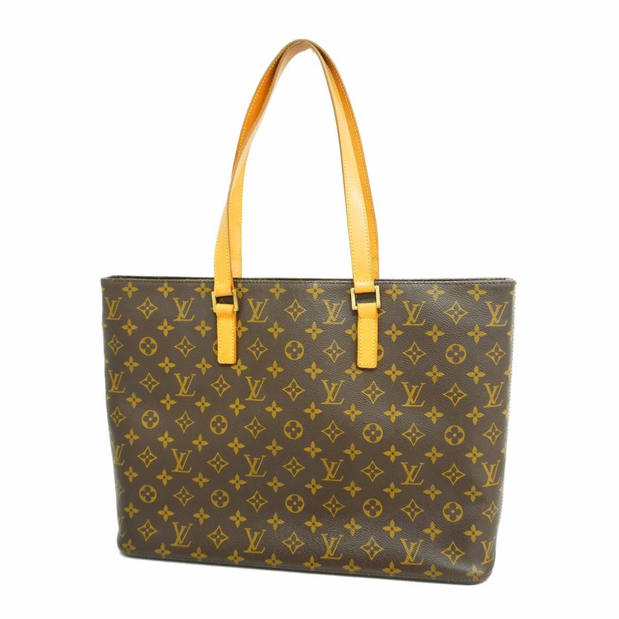 Louis Vuitton Tote Bag Monogram Luco M51155 Brown Women's