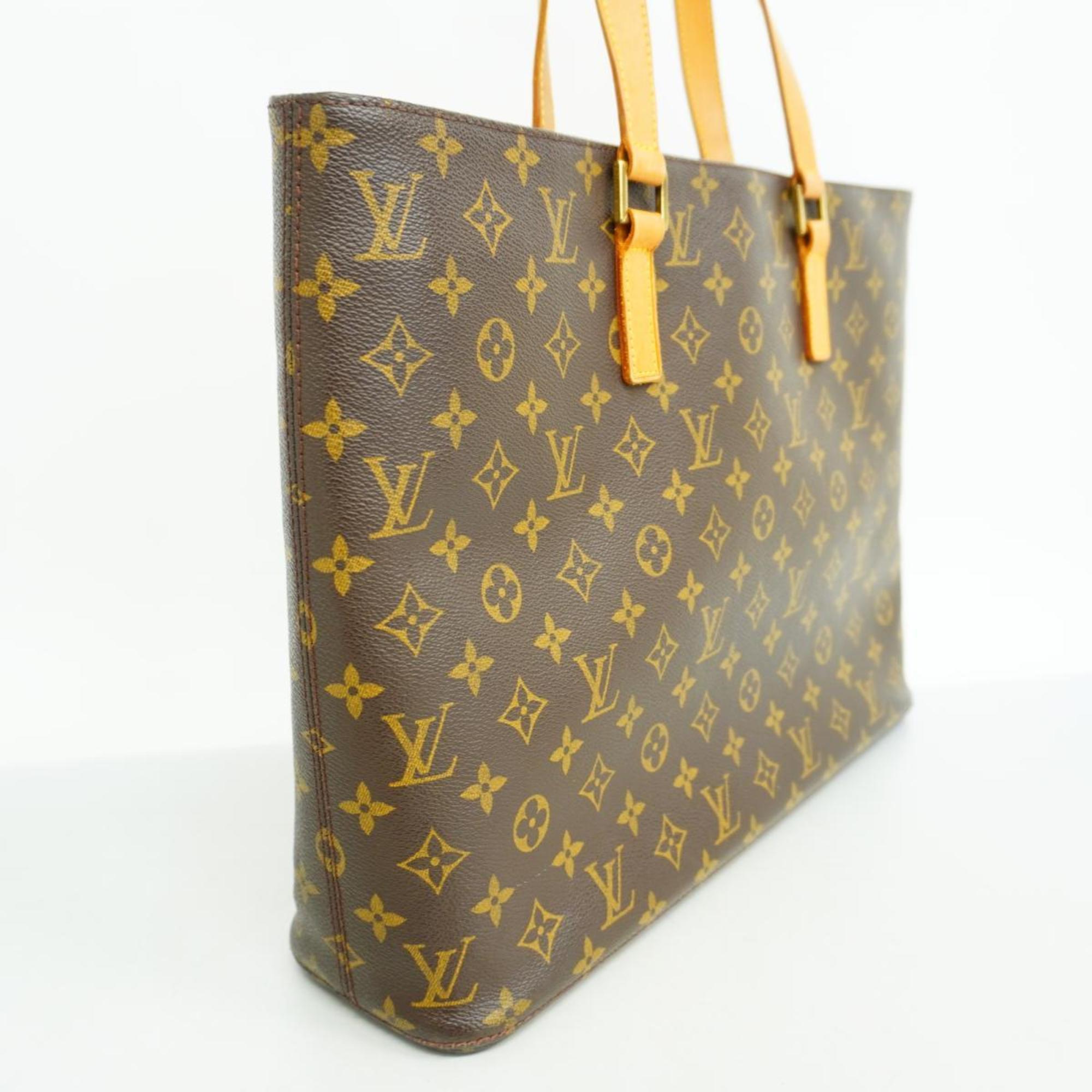 Louis Vuitton Tote Bag Monogram Luco M51155 Brown Women's