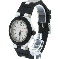 BVLGARI Alminium Rubber Automatic Mens Watch AL38TA BF574252