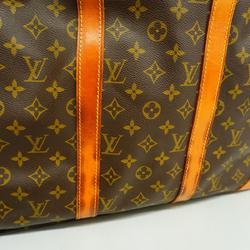 Louis Vuitton Boston Bag Monogram Sac 24R M41387 Brown Men's Women's