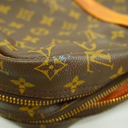 Louis Vuitton Boston Bag Monogram Sac 24R M41387 Brown Men's Women's